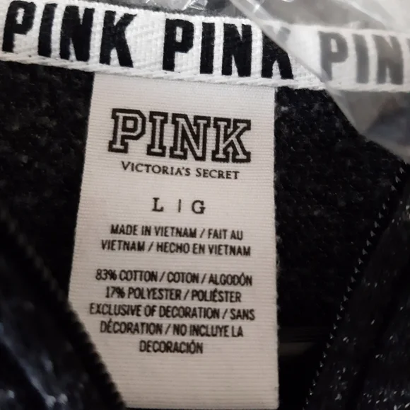 Vs Pink Bling Pullover - Picture 6 of 6